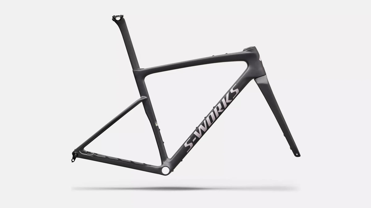 2027 S-Works Crux 5 Frameset - FACT 12r Carbon - Satin Carbon/Amethyst Frost