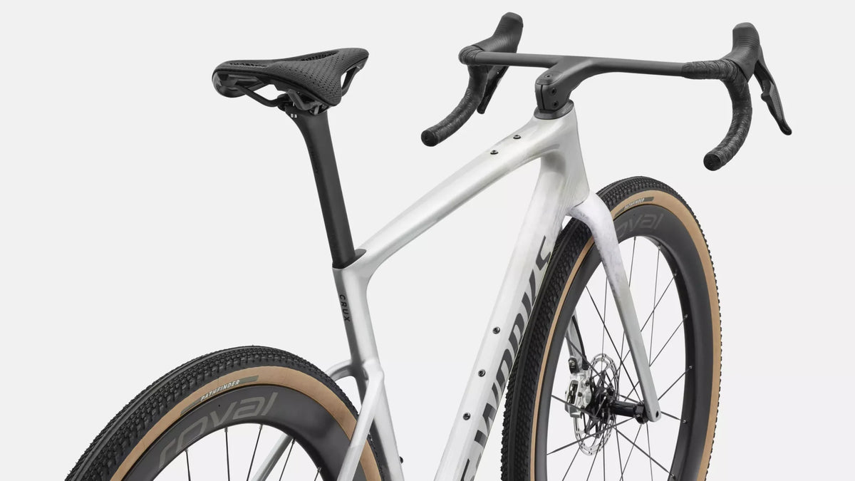 2027 S-Works Crux 5 - SRAM RED XPLR - Silver Dust/Amethyst Frost/Nebula Metallic