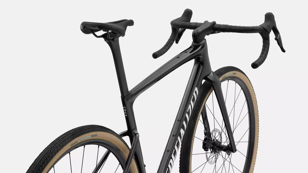 2027 Specialized Crux 5 Comp - SRAM Rival XPLR - Obsidian Metallic/Dune White