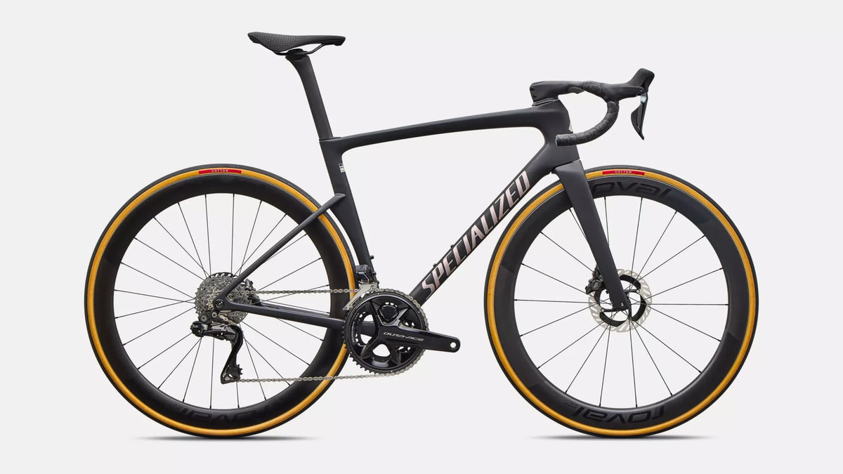 Specialized Tarmac SL9 S-Level - Dura Ace Di2 - Satin Carbon / Silver Dust