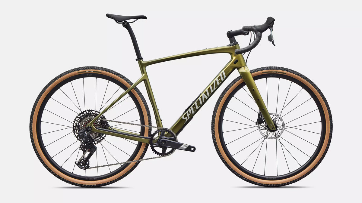 2026 Specialized Diverge 4 Comp - Laurel Green Metallic/Dolomite Metallic