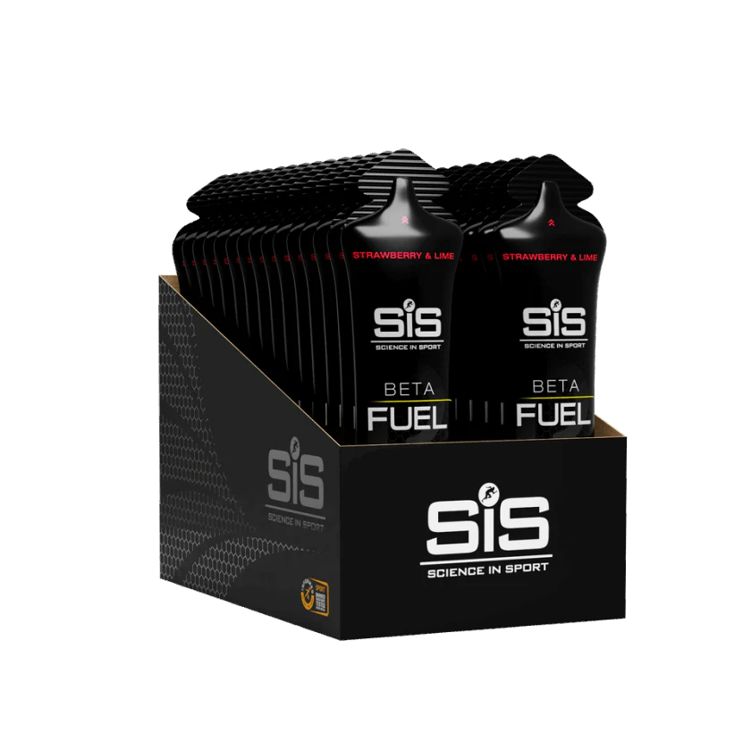 SIS Beta Fuel Gel 30 x 60ml - Strawberry and Lime