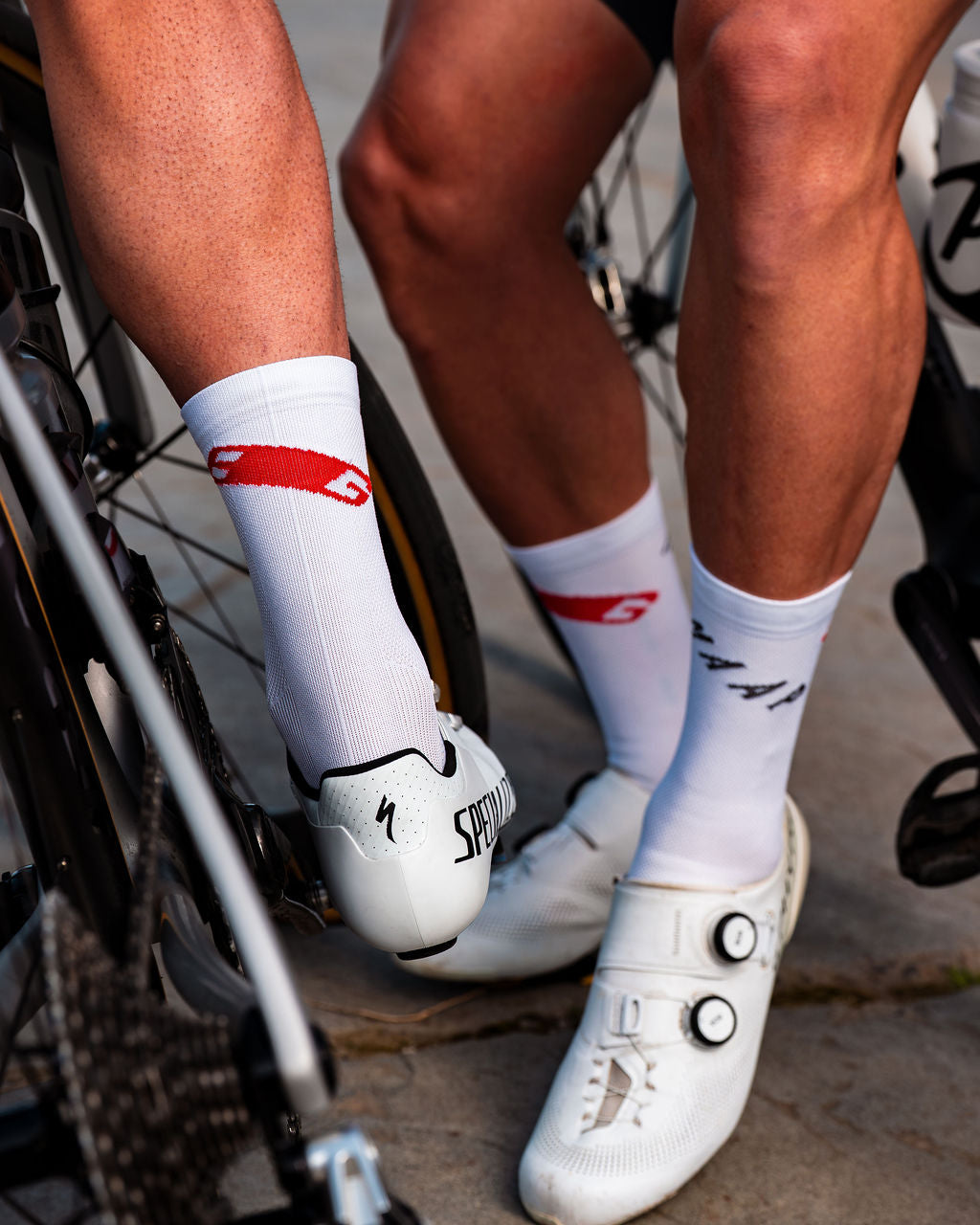 MAAP x Bike Gallery v3 - Division Mono Sock Long - White