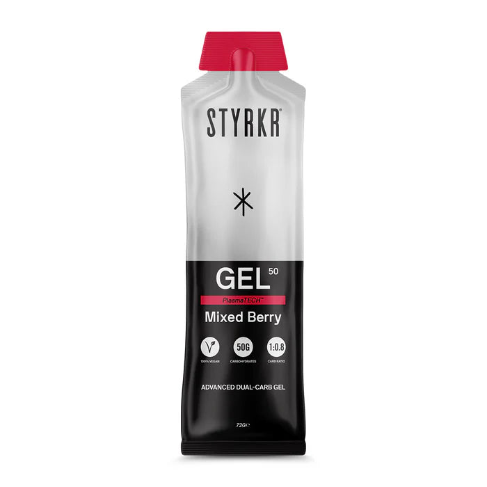 Styrkr Gel50 - Mixed Berry Energy Gel