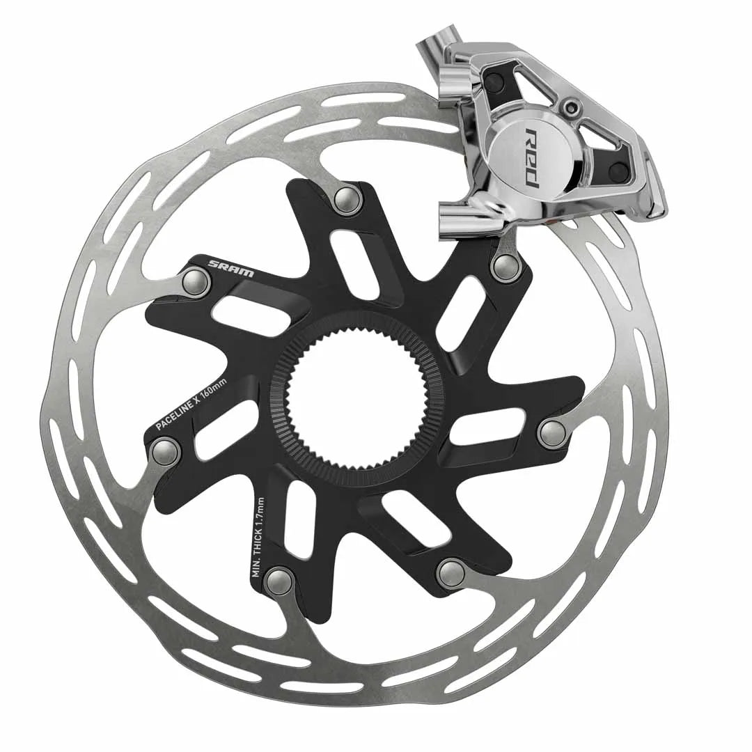 SRAM Red AXS E1 Disc Rotor Paceline X CenterLock Rounded inc lockring
