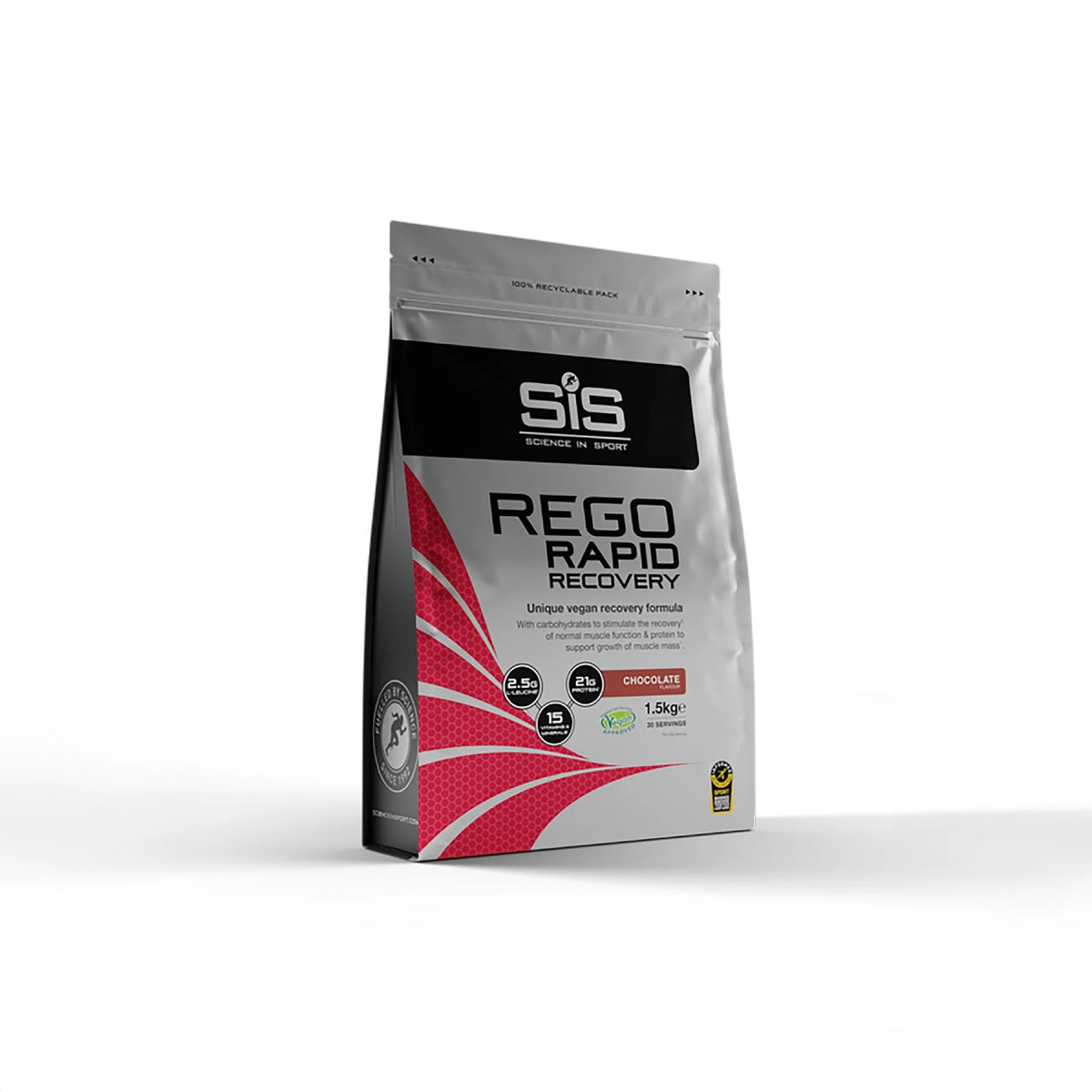 SIS Rego Rapid Recovery - Resealable Pouch 1.5KG - Chocolate