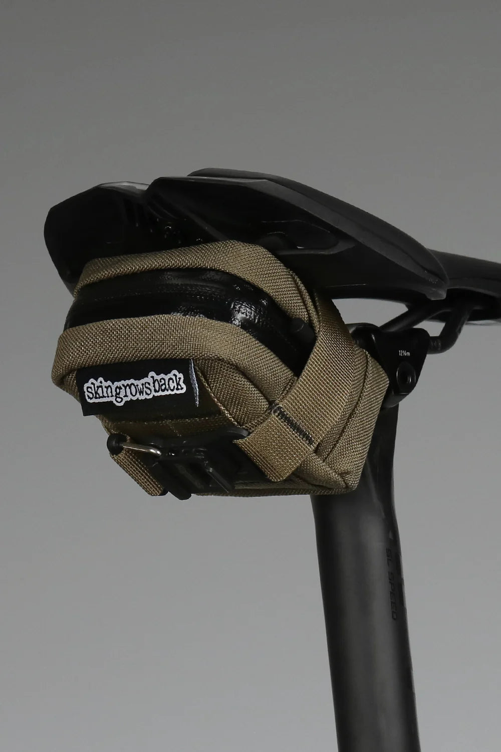 skingrowsback - Plan B Micron Saddle Bag - Stone
