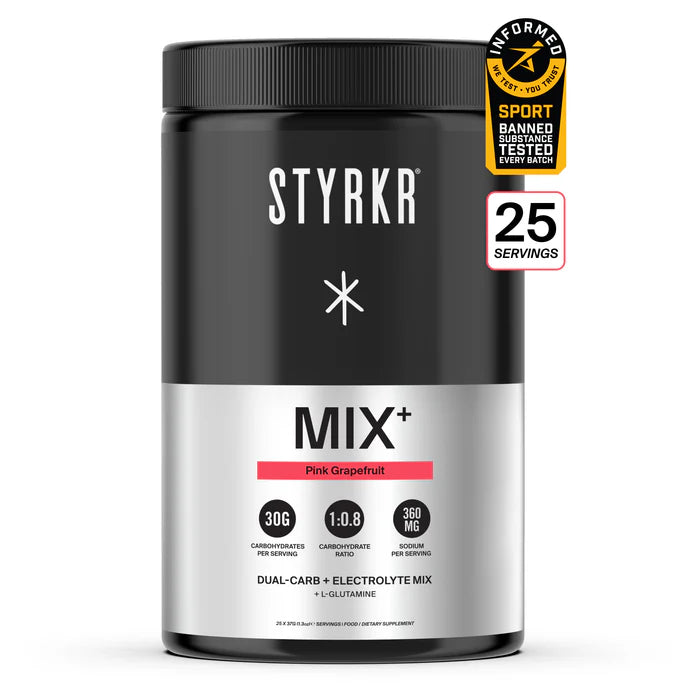 Styrkr - Mix+ - Pink Grapefruit Dual-Carb & Electrolyte Mix 926g