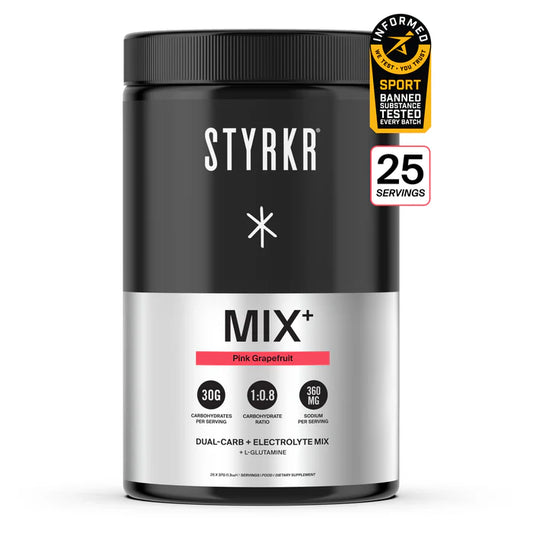 Styrkr - Mix+ - Pink Grapefruit Dual-Carb & Electrolyte Mix 926g