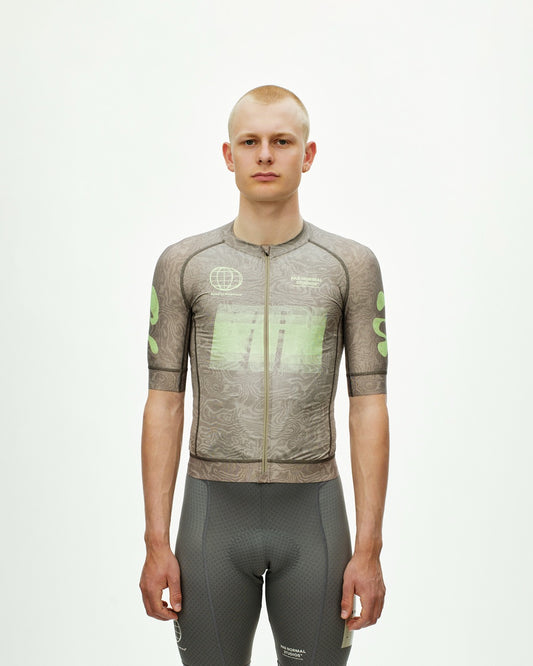 Pas Normal Studios - Mechanism 2.0 Logo Jersey - AOP RTN Earth