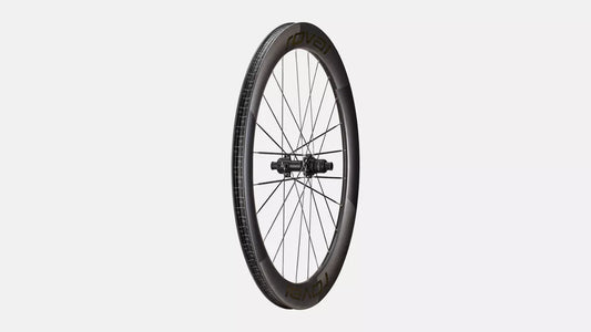 Roval Rapide Sprint CLX Carbon Wheel - Rear - Satin Carbon/Gloss Black
