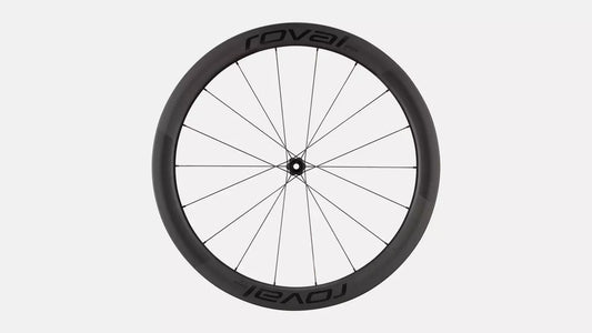 Roval Rapide CL III Carbon Wheel - Front - Satin Carbon/Satin Black