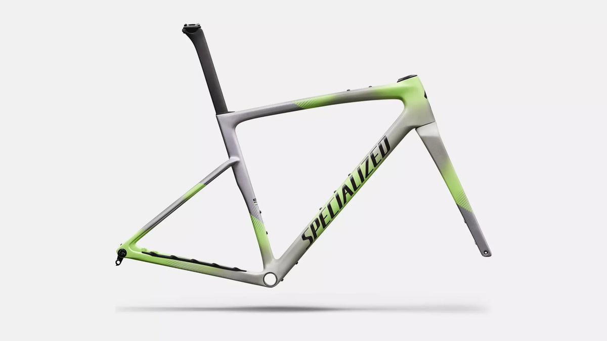 2027 Specialized Crux 5 Frameset - FACT 10r Carbon - Dolomite Metallic/Powder Lime/Nebula Metallic