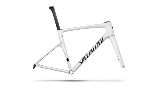 Specialized Tarmac SL9 Frameset - Gloss White Silver Metallic / Tarmac Black
