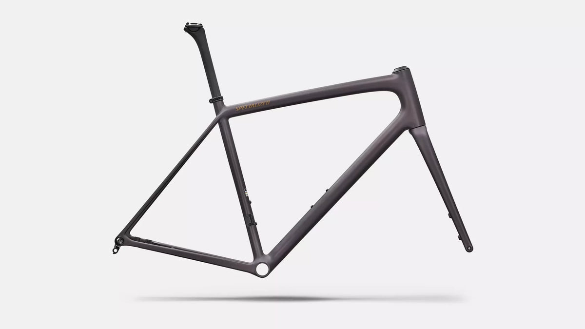 2026 Specialized Aethos 2 Frameset - Satin Nebula Metallic / Burnt Gold Metallic