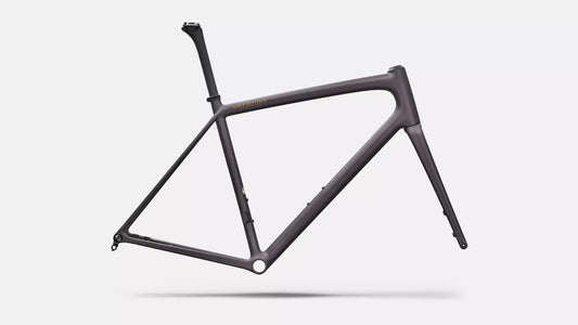 2026 Specialized Aethos 2 Frameset - Satin Nebula Metallic / Burnt Gold Metallic