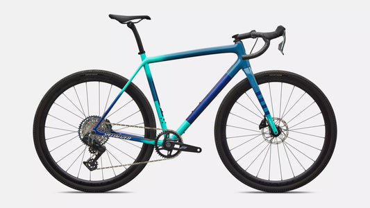 2026 Specialized Crux Expert - Grey Blue/Lagoon Blue/Dune White/Majesty Blue