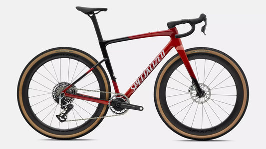 2027 Specialized Crux 5 S-Level - SRAM RED XPLR - Redwood Metallic/White