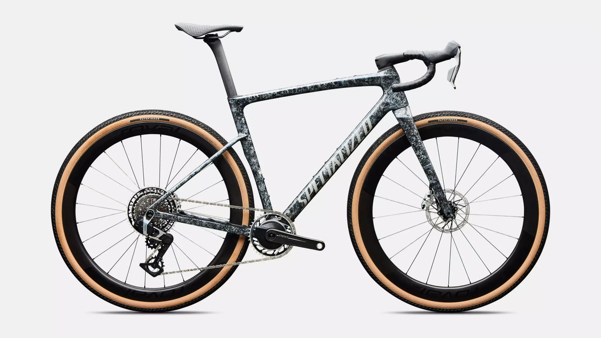 2027 Specialized Crux 5 S-Level - SRAM RED XPLR - Deep Marine Metallic/Dolomite Metallic