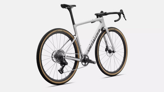 2027 Specialized Crux 5 Expert - SRAM Force XPLR - Shadow Silver/Obsidian Metallic