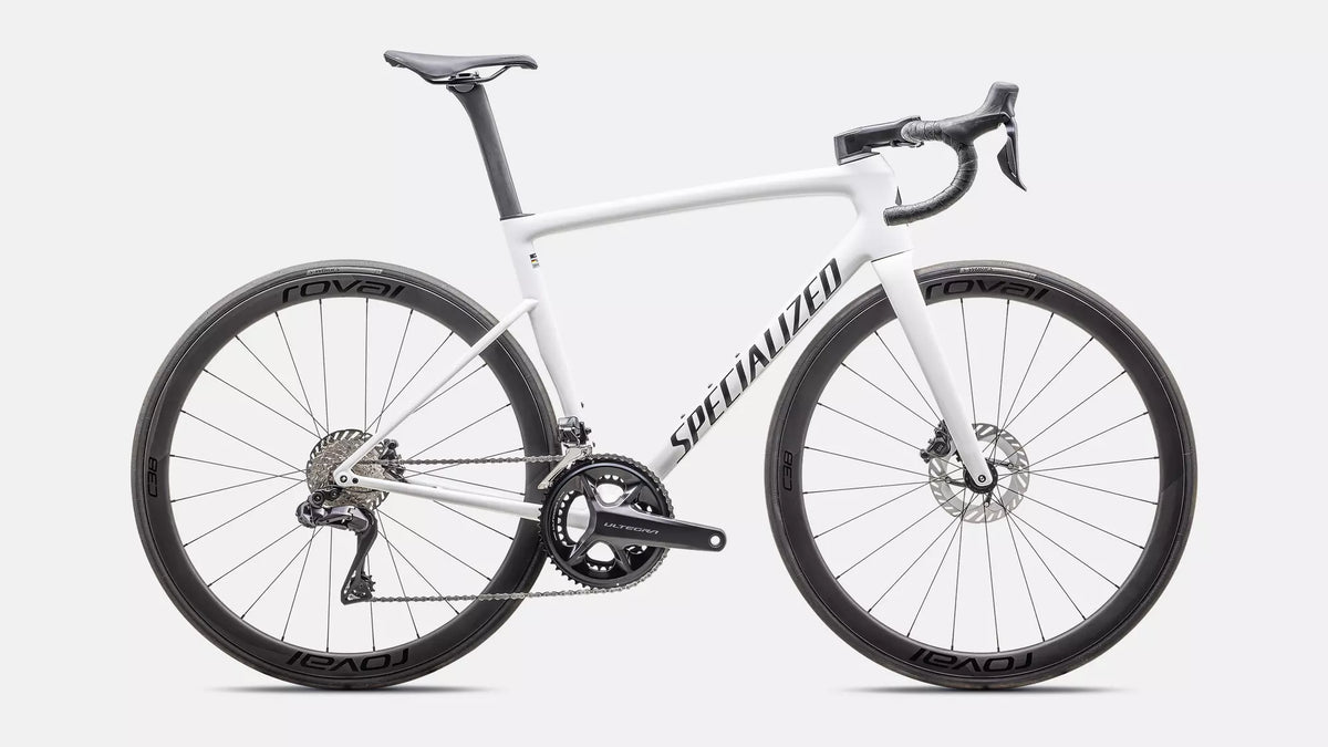 2025 Specialized Tarmac SL8 Expert UDi2 - Gloss White / Black Metallic