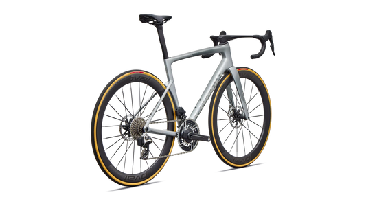 2027 S-Works Tarmac SL9 - SRAM Red AXS - Satin Silver Dust / Gloss Chrome
