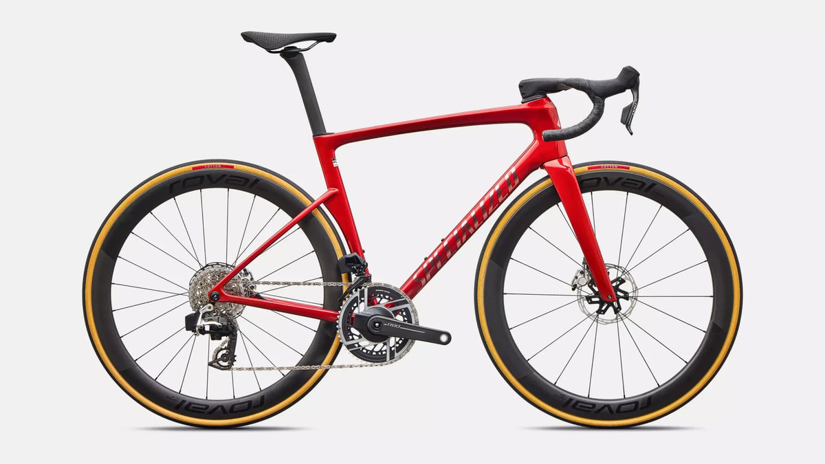 Specialized Tarmac SL9 S-Level - Red AXS - Gloss Cayenne Metallic / 25% Red Tint Over Chrome