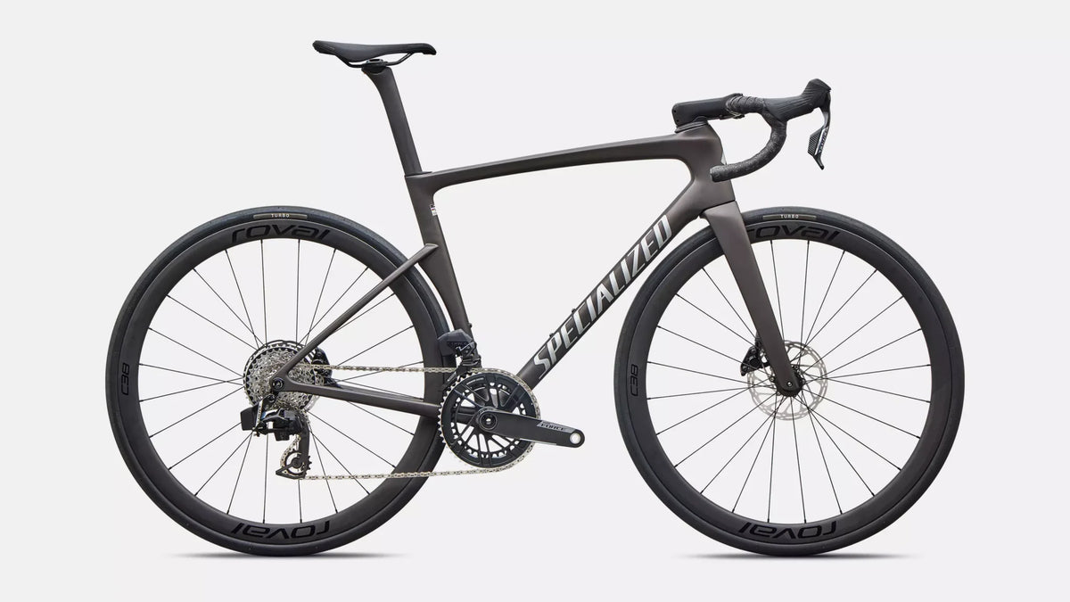 Specialized Tarmac SL9 Expert - Ultegra Di2 - Gloss Black / Silver Dust