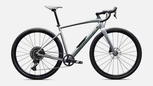 2026 Speialized Diverge 4 E5 Alloy Comp - Satin Shadow Silver / Fjord Metallic