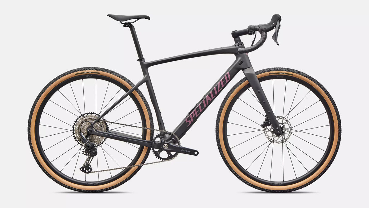 2026 Specialized Diverge 4 Sport - Obsidian Metallic/Quartz Metallic