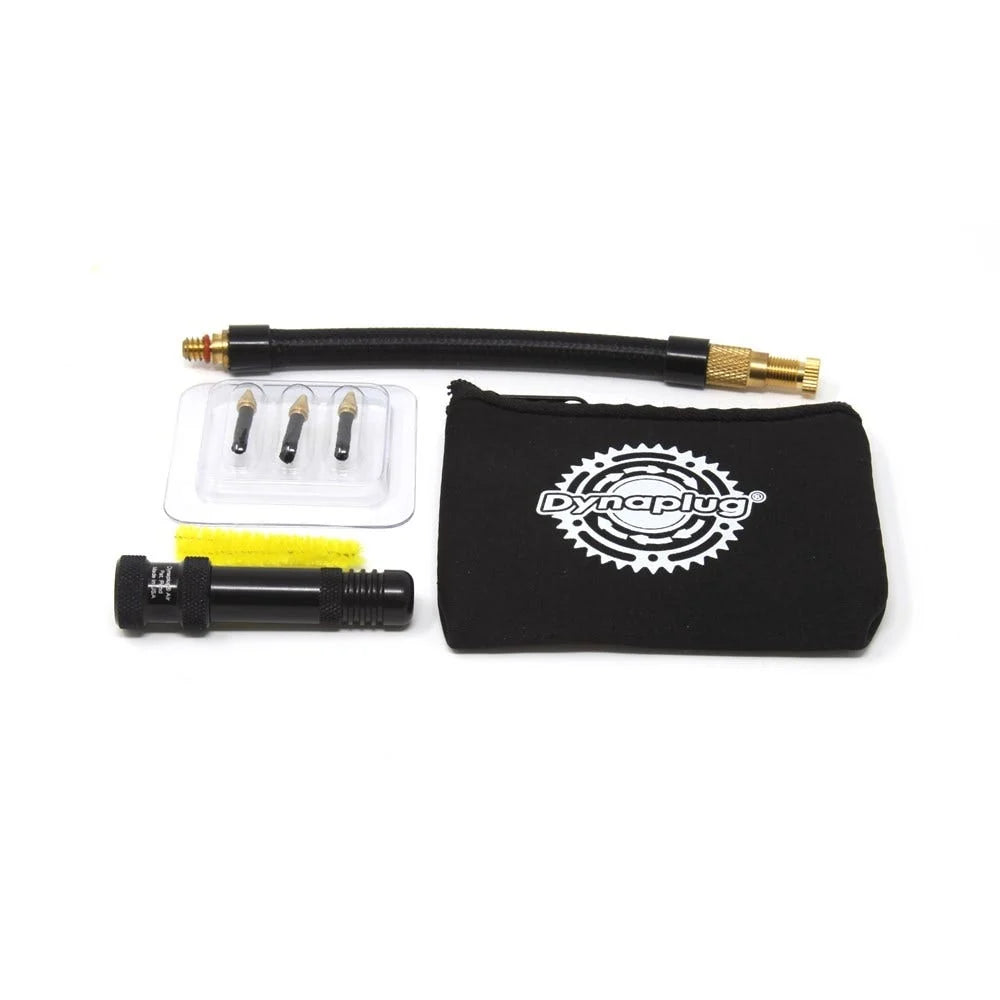 Dynaplug - Air MTB Tubeless Repair Kit - Black With Pouch & Hose
