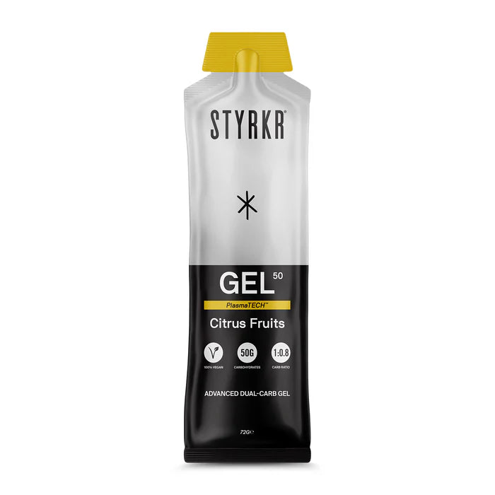 Styrkr Gel50 - Citrus Energy Gel