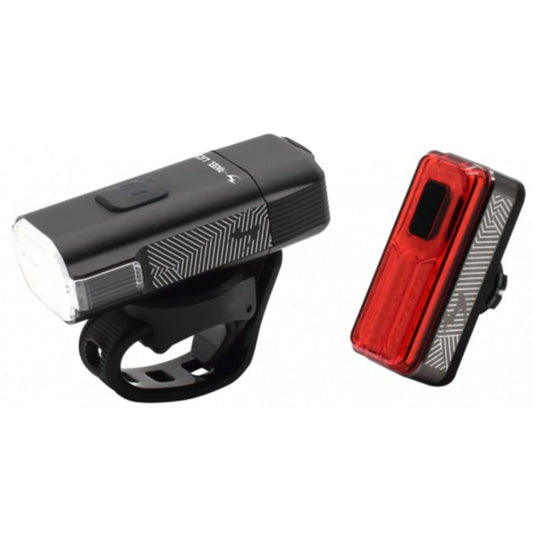 Moon - Rigel Lite 500 Lumens Front & Helix Lite 100 Lumens Rear Light Combo Set