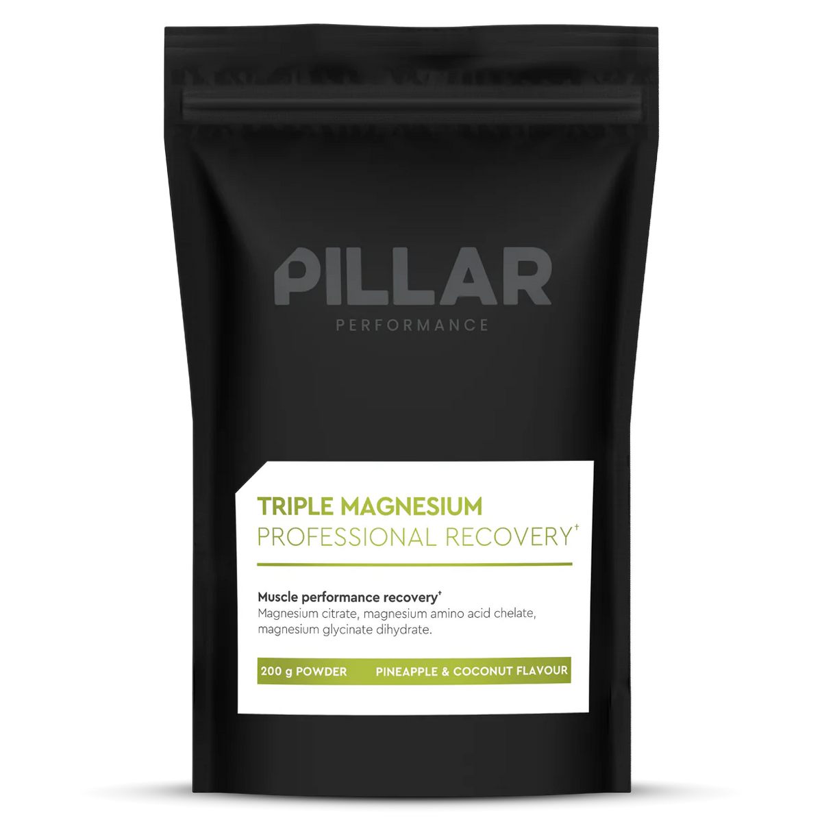 Pillar Performance Triple Magnesium Recovery Powder - Pineapple Coconut - Pouch