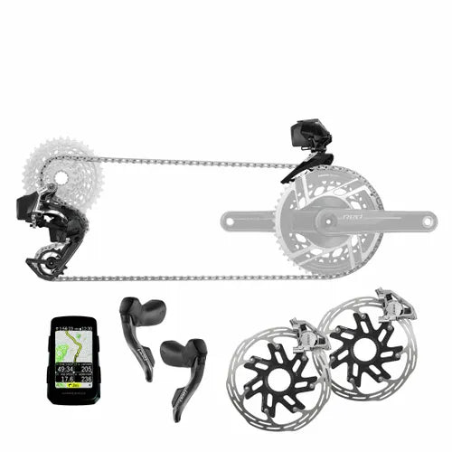 SRAM Red eTap AXS E1 2X HRD Groupset (including Karoo)