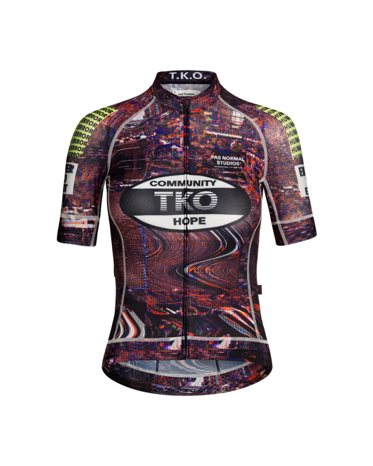 Pas Normal Studios - SS25 Women's TKO Mechanism Jersey - Human Error Pink