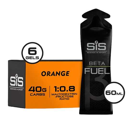 SIS Beta Fuel Gel 6 x 60ml -  Orange