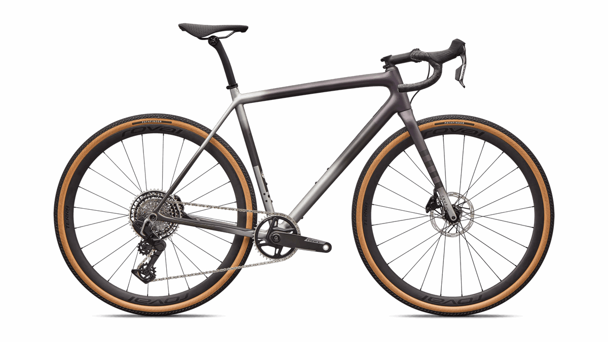2026 Specialized Crux Pro - Nebula Metallic/Shadow Silver/Laurel Green/Smoke