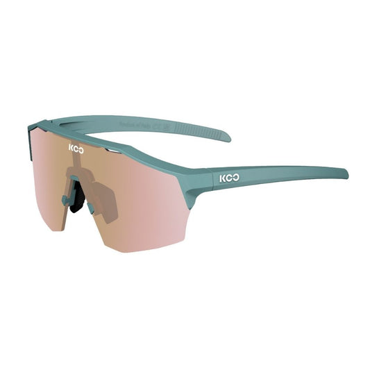 KOO - Alibi Sunglasses - Regular - Harbor Blue Matte/Copper Mirror