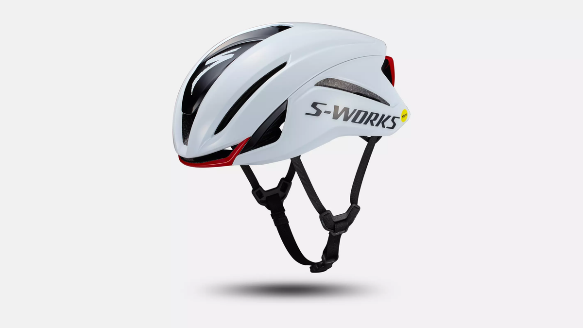 S-Works Evade 4 Helmet - White/Red
