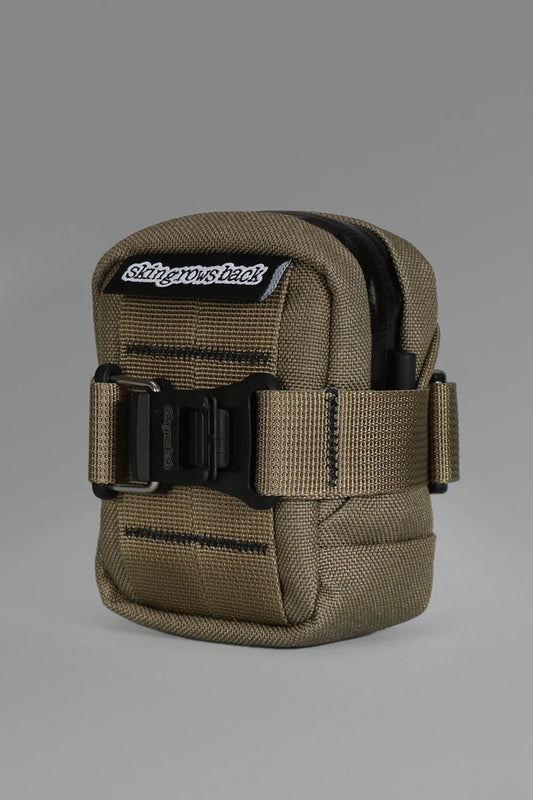skingrowsback - Plan B Micron Saddle Bag - Stone
