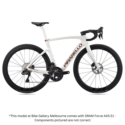 2026 Pinarello F7 - SRAM Force AXS - Alablaster White Shiny