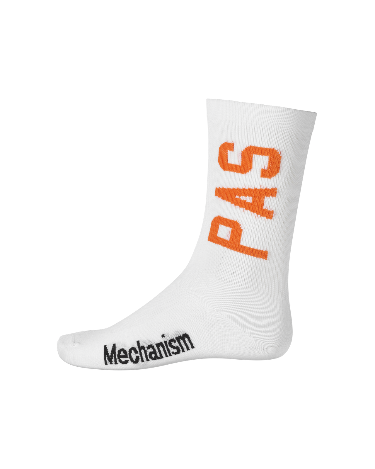 Pas Normal Studios SS24 PAS Mechanism Socks White BIKE GALLERY pas-normal-studios-ss24-pas-mechanism-socks-white-bike-gallery