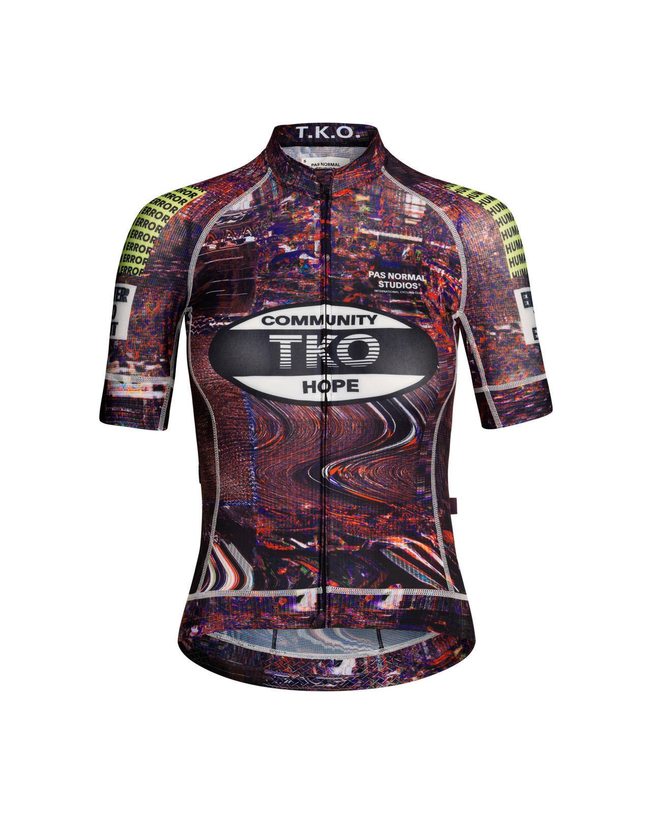 Pas Normal Studios – SS25 Women’s TKO Mechanism Jersey – Human Error Pink *clearance*