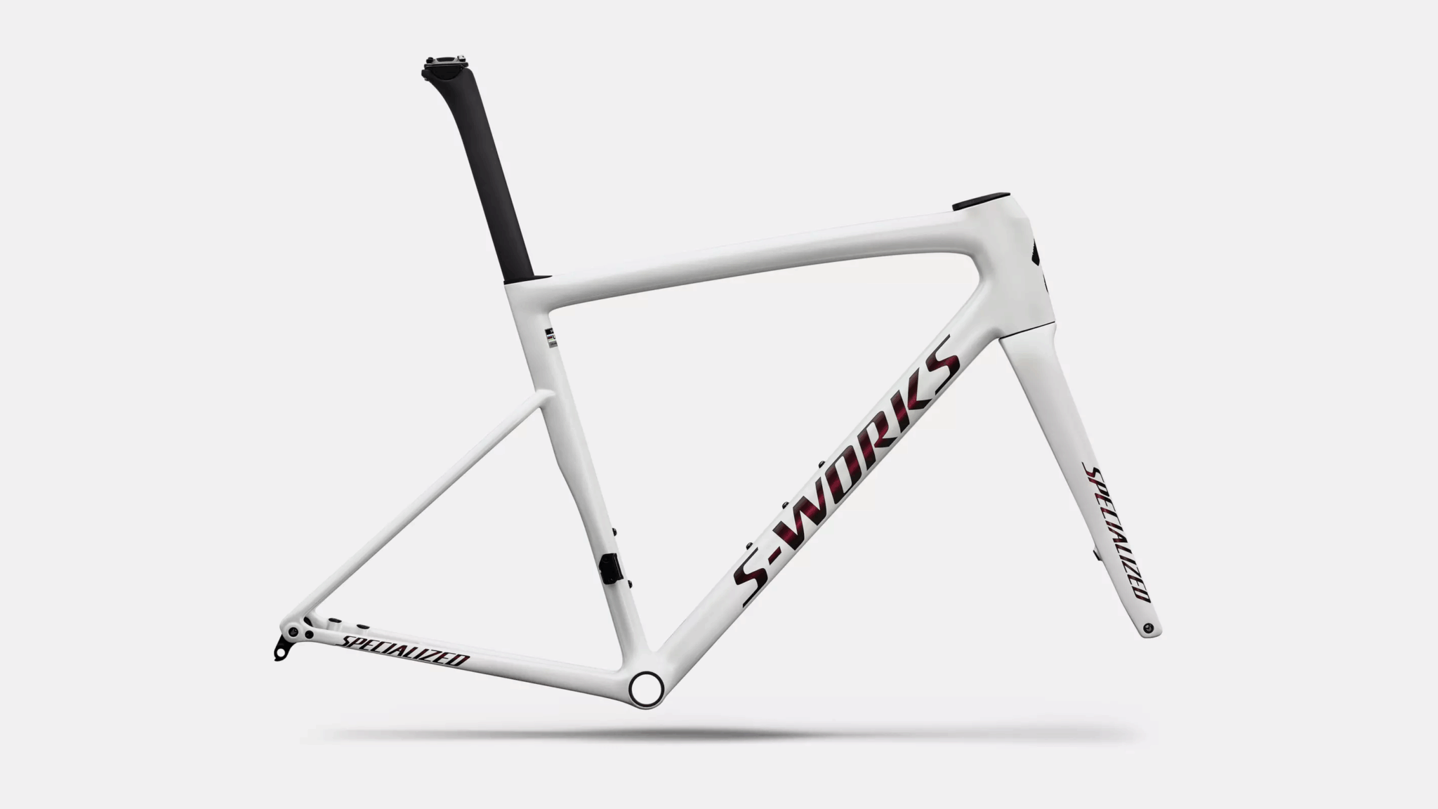 2026 S-Works Tarmac SL8 Frameset - Gloss Metallic White Silver / Pearl ...