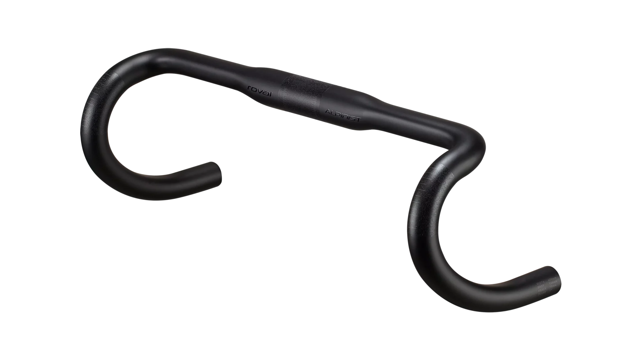 Roval Alpinist Road Bar – Satin Carbon/Gloss Black