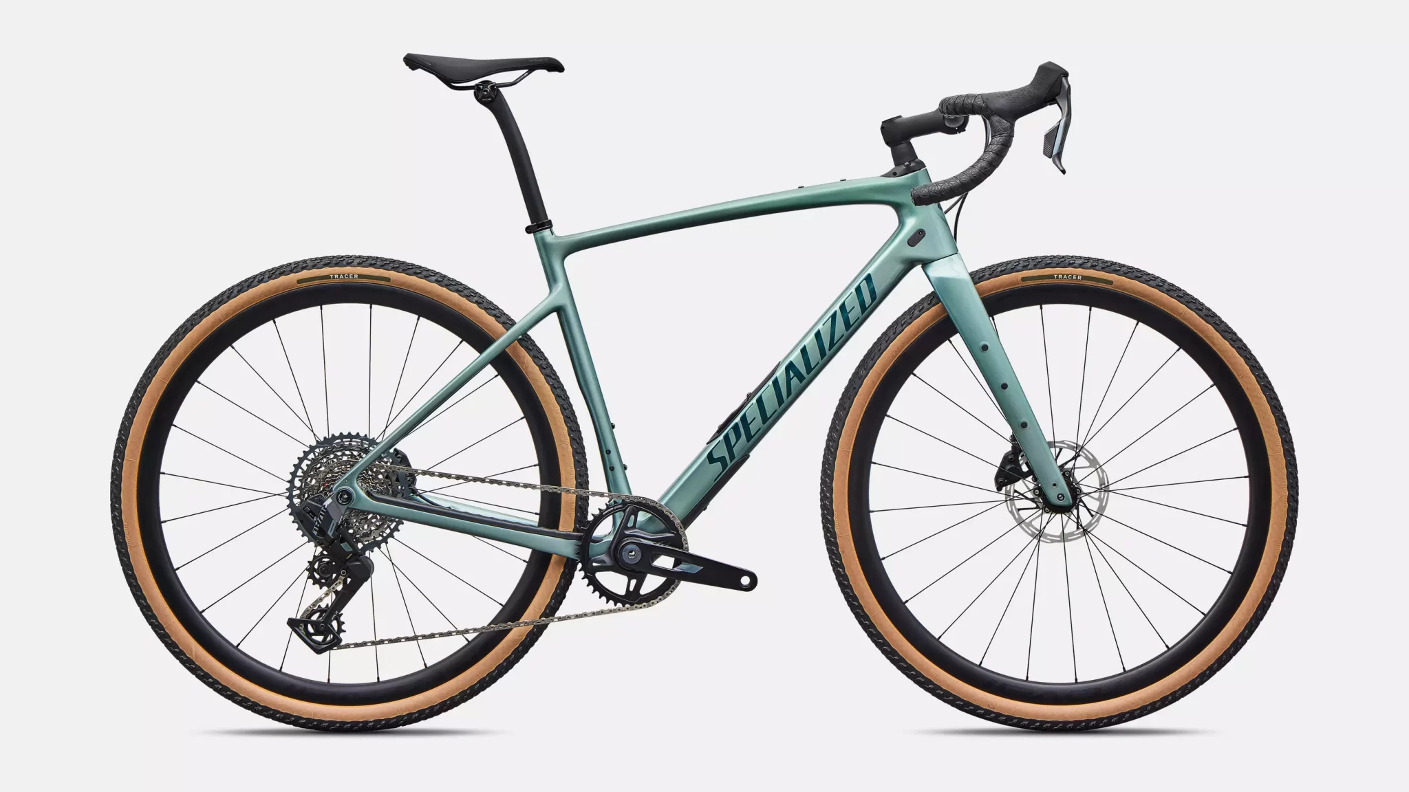 2026 Specialized Diverge 4 Expert AXS – Fjord Metallic/Emerald Metallic