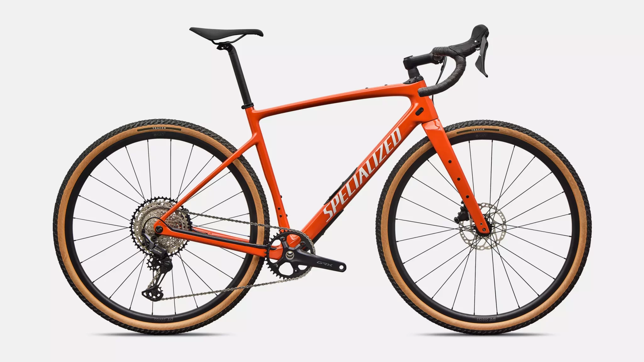 2026 Specialized Diverge 4 Sport – Deep Orange/Dune White
