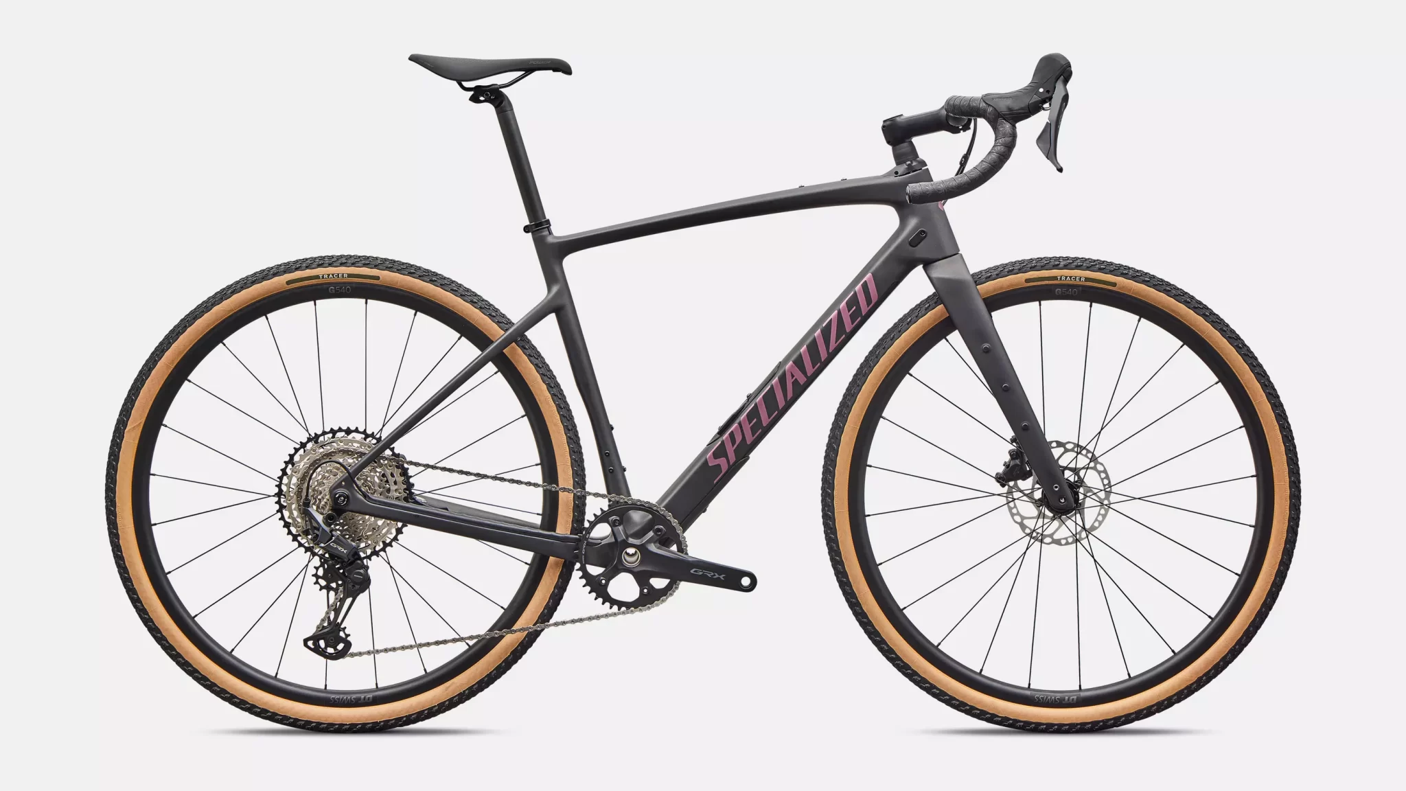 2026 Specialized Diverge 4 Sport – Obsidian Metallic/Quartz Metallic