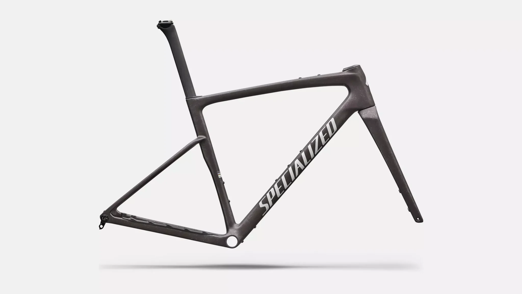 2027 Specialized Crux 5 Frameset – FACT 10r Carbon – Warm Smoke Metallic/Silver Dust